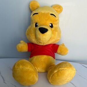 Disney Winnie the Pooh Plush - Yellow Bear with Red Shirt